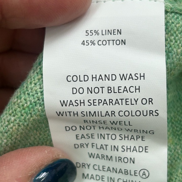 Zaket & plover size small cotton and linen sweater never worn - Picture 2 of 4